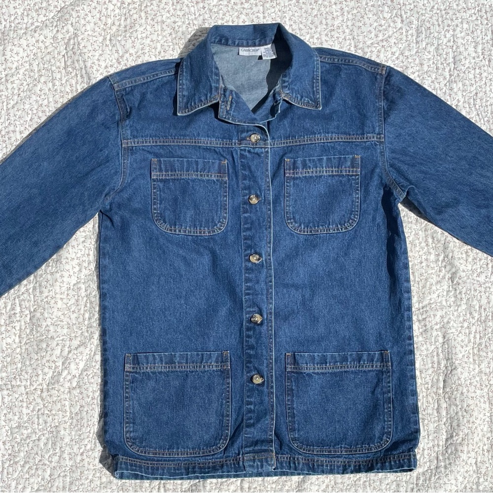 Vintage Blue Cabin Creek Denim Jacket